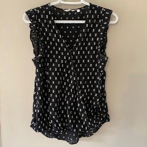 Wrap Blouse with Flutter Sleeves Reitmans | size: S